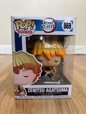 Funko Pop! Animation Zenitsu Agatsuma #869 - Yellow & Orange